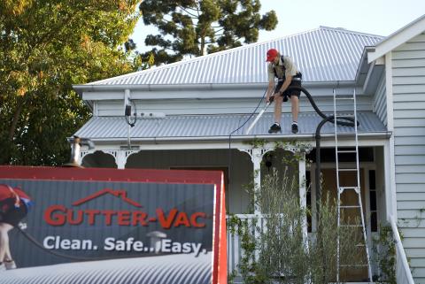 Quality and Safety Assured when cleaning your gutters!