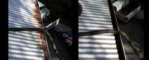 Before and After Video of Cleaning Gutters in Tasmania