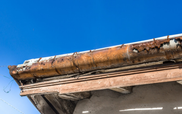 Why are your gutters rusting?