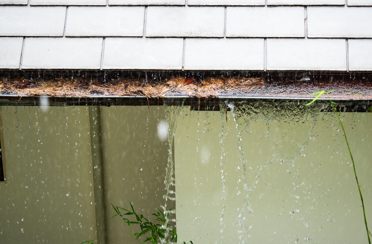 How to safely test your gutters for leaks regardless of the weather