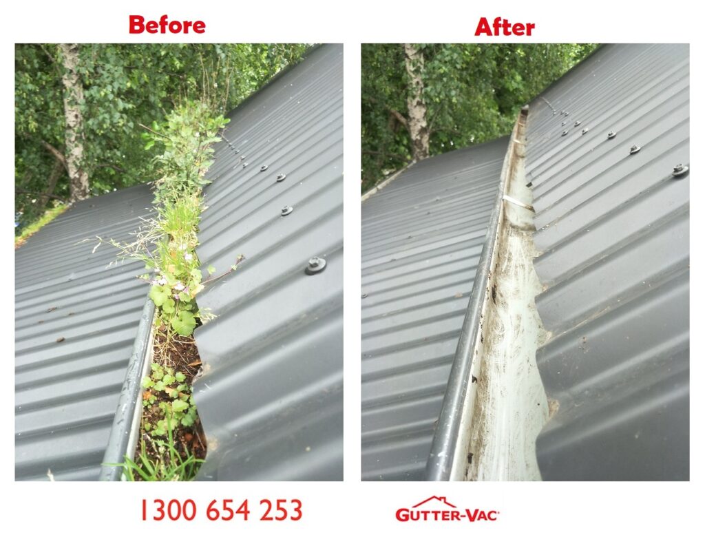 Gutter cleaning in Hobart