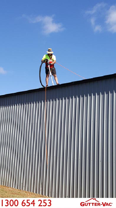 Gutter Cleaning On Commercial Sites