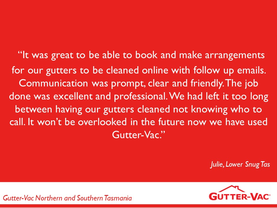 Effortless gutter maintenance: A seamless experience with Gutter-Vac Northern & Southern Tasmania